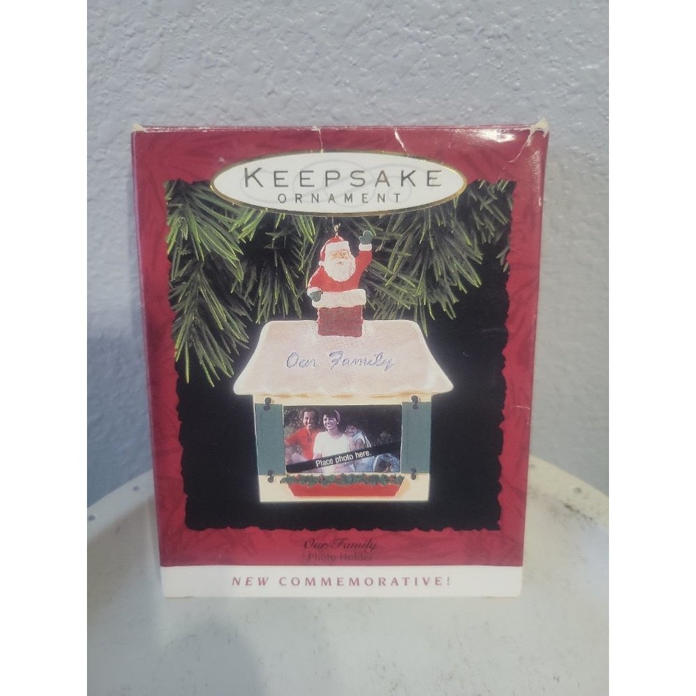 Hallmark Keepsake Our Family Ornament 1993